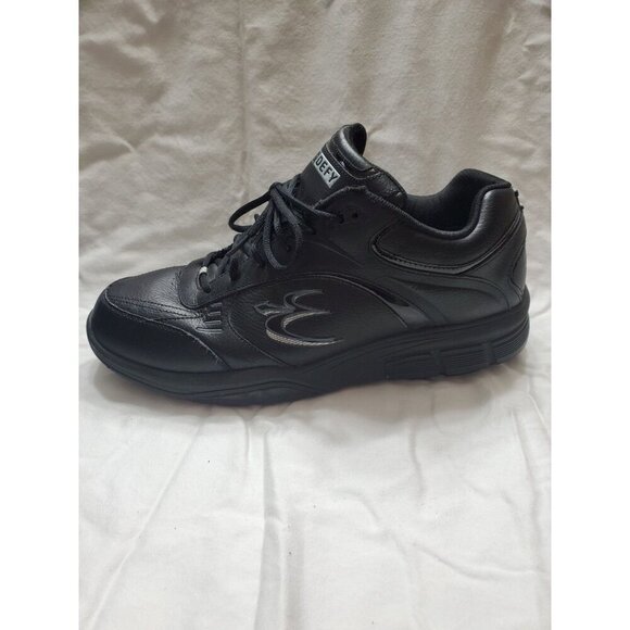 G Defy Men's Leather Sneakers Size 14 Gravity Defying Black Leather Comfort - Picture 3 of 15